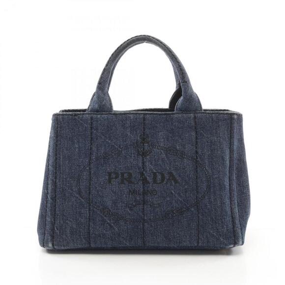 PRADA Navy Tote Bag - Picture 1 of 11